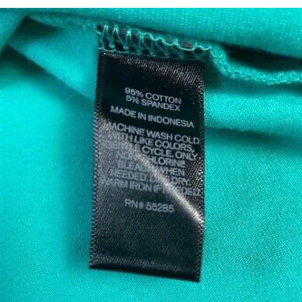 Express 3/4 Sleeve Skater Dress Teal - Picture 3 of 8